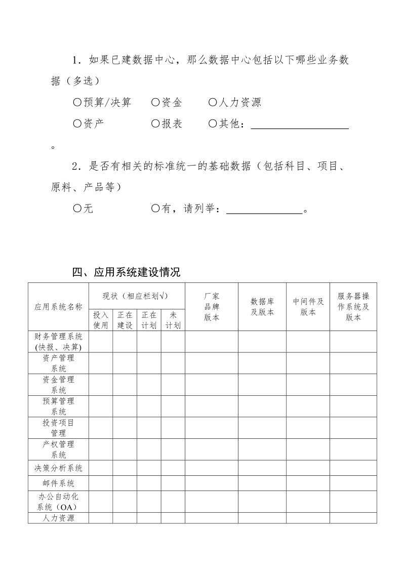 附件1省属企业基本信息化情况调查表一、省属企业基本情况1．主营.doc_第2页