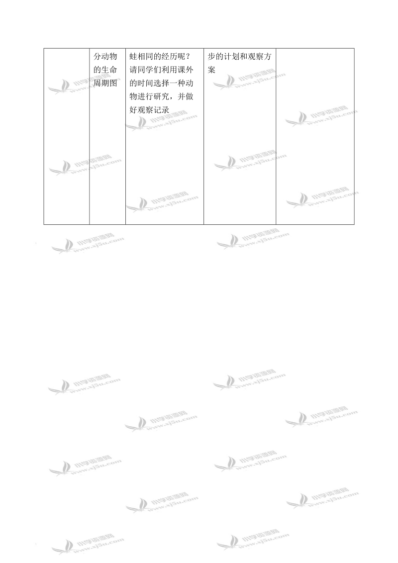 （鄂教版）三年级科学下册教案 蚕蛹变成了什么 2.doc_第3页