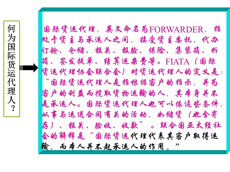 ch1国际货运代理人的法律地位和法律责任.ppt_第2页