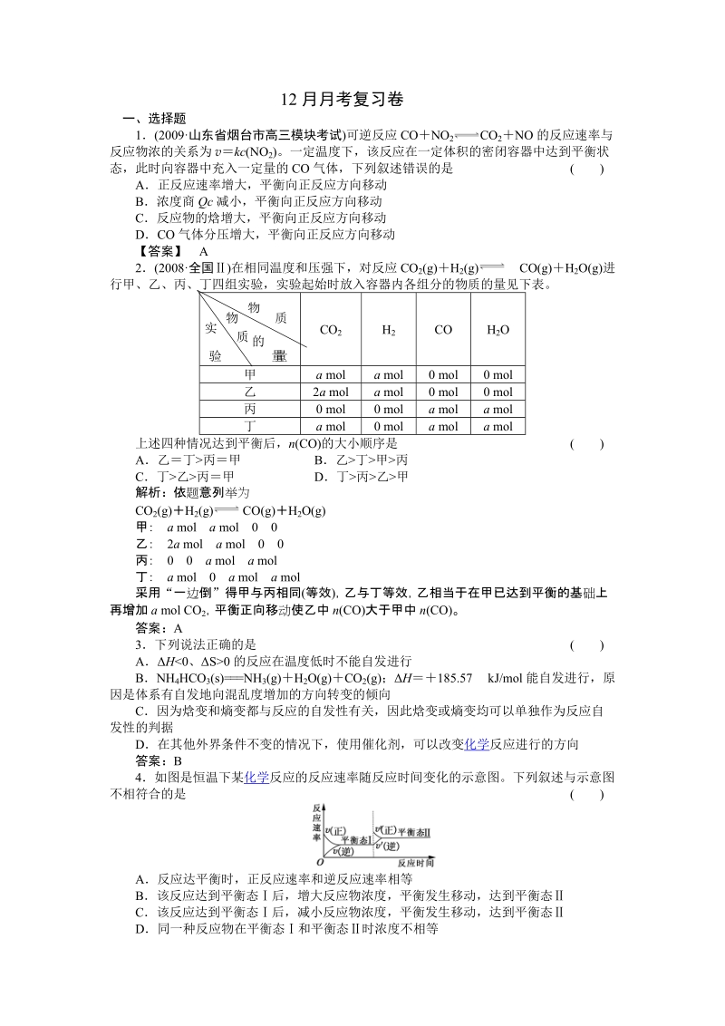 高二上期12月月考复习卷.doc_第1页