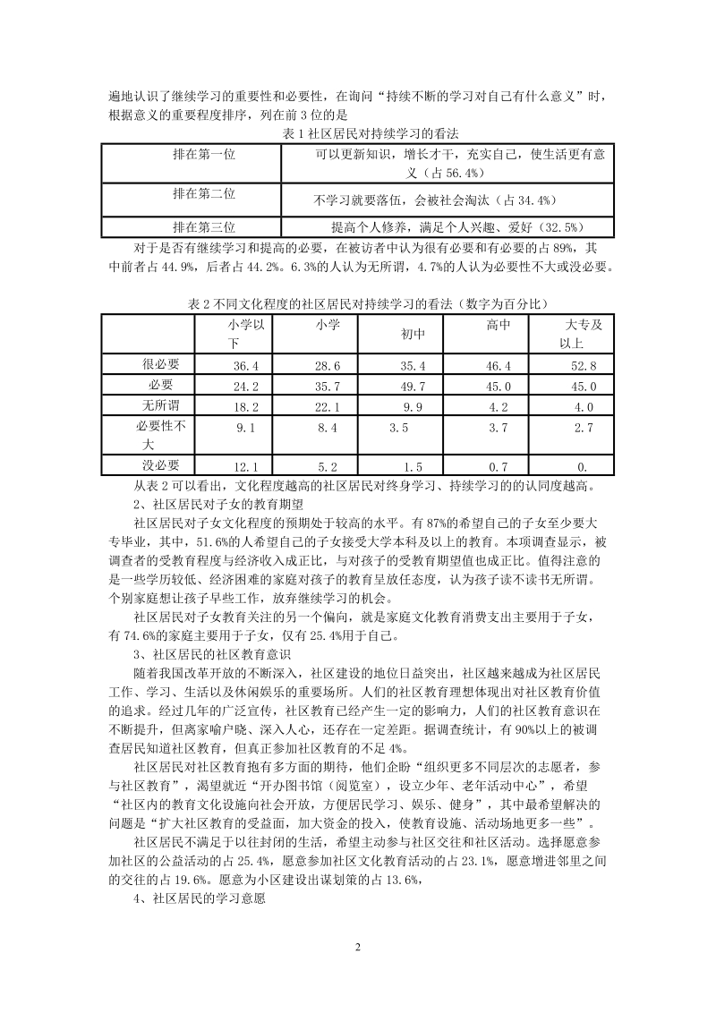 14.社区教育需求与参与调研报告（精编）.doc_第2页