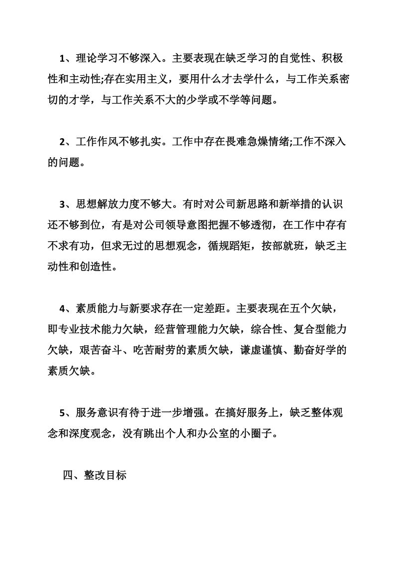 公司党委办公室个人整改报告范文.doc_第2页