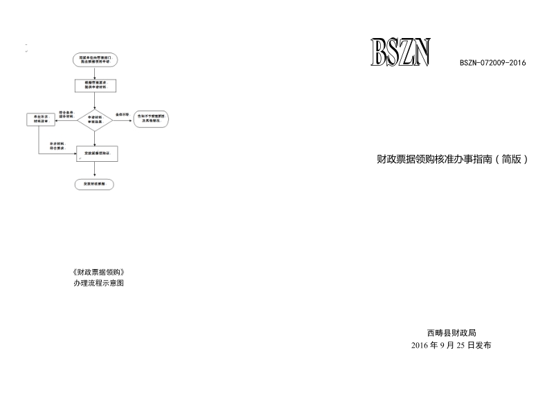 财政票据领购核准办事指南（简版样版）.doc_第1页