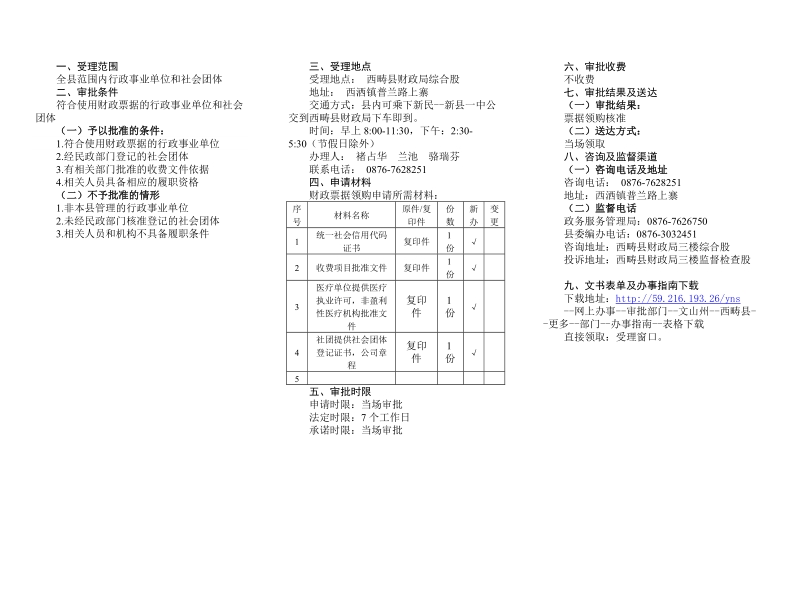 财政票据领购核准办事指南（简版样版）.doc_第2页