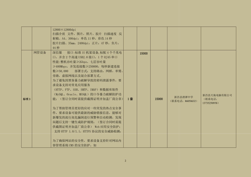 2016年11月第1期通用设备询价采购成交结果公告.doc_第2页