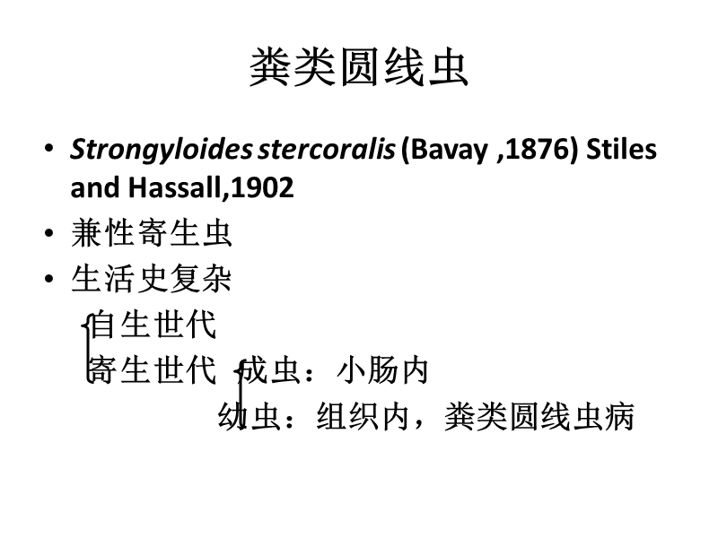 粪类圆线虫-病原生物学教研室.ppt_第2页