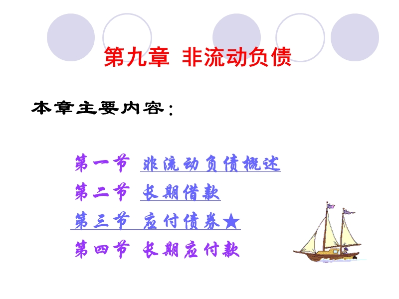 第九章-非流动负债.ppt_第1页