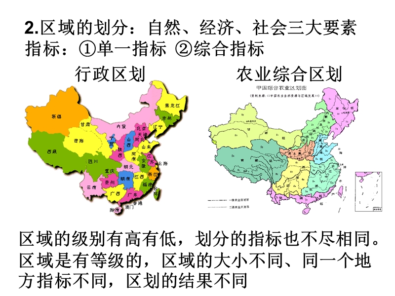 必修三-第一章-第一节-区域和区域差异(中图版).ppt_第2页