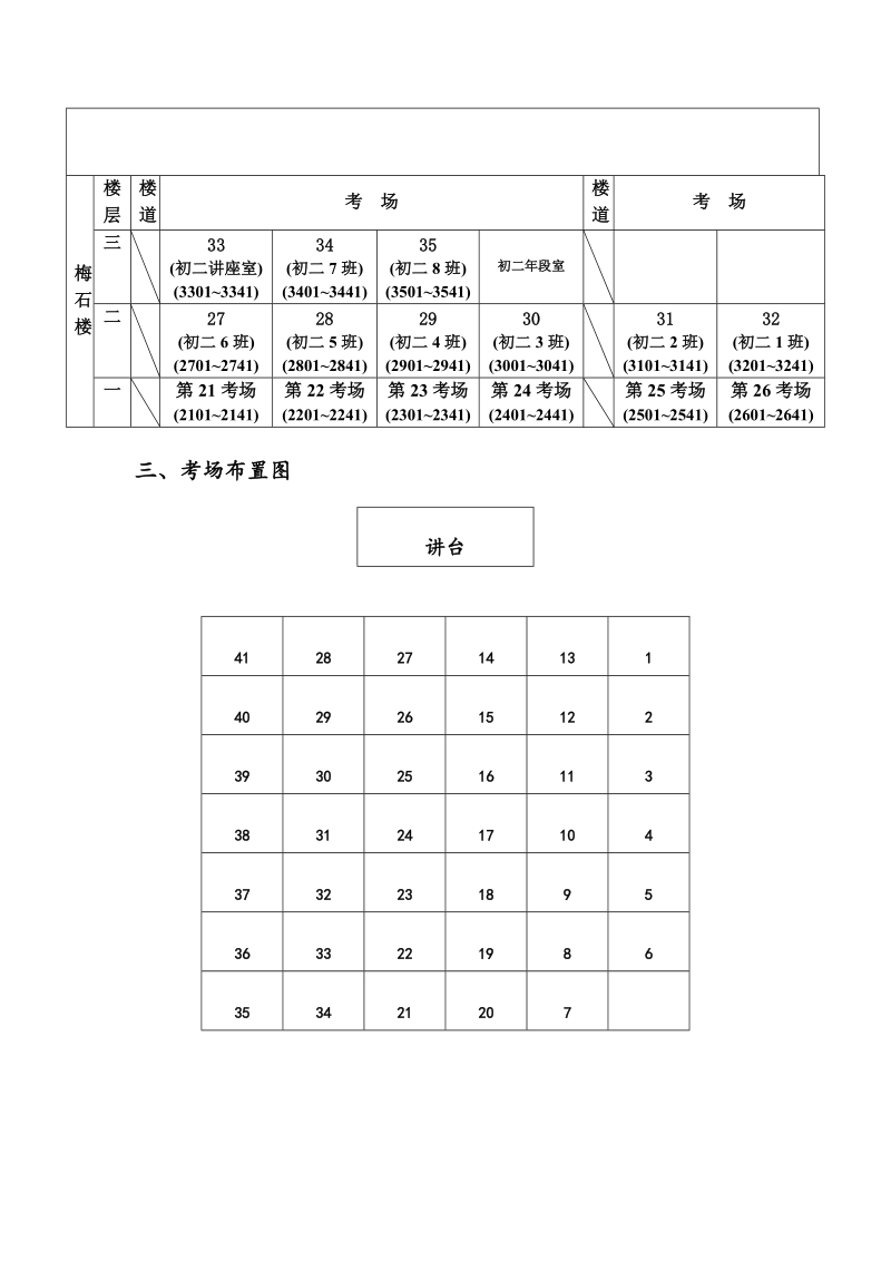 2018年5月20日泉州市高中数学联赛泉州一中学府校区考点.doc_第2页