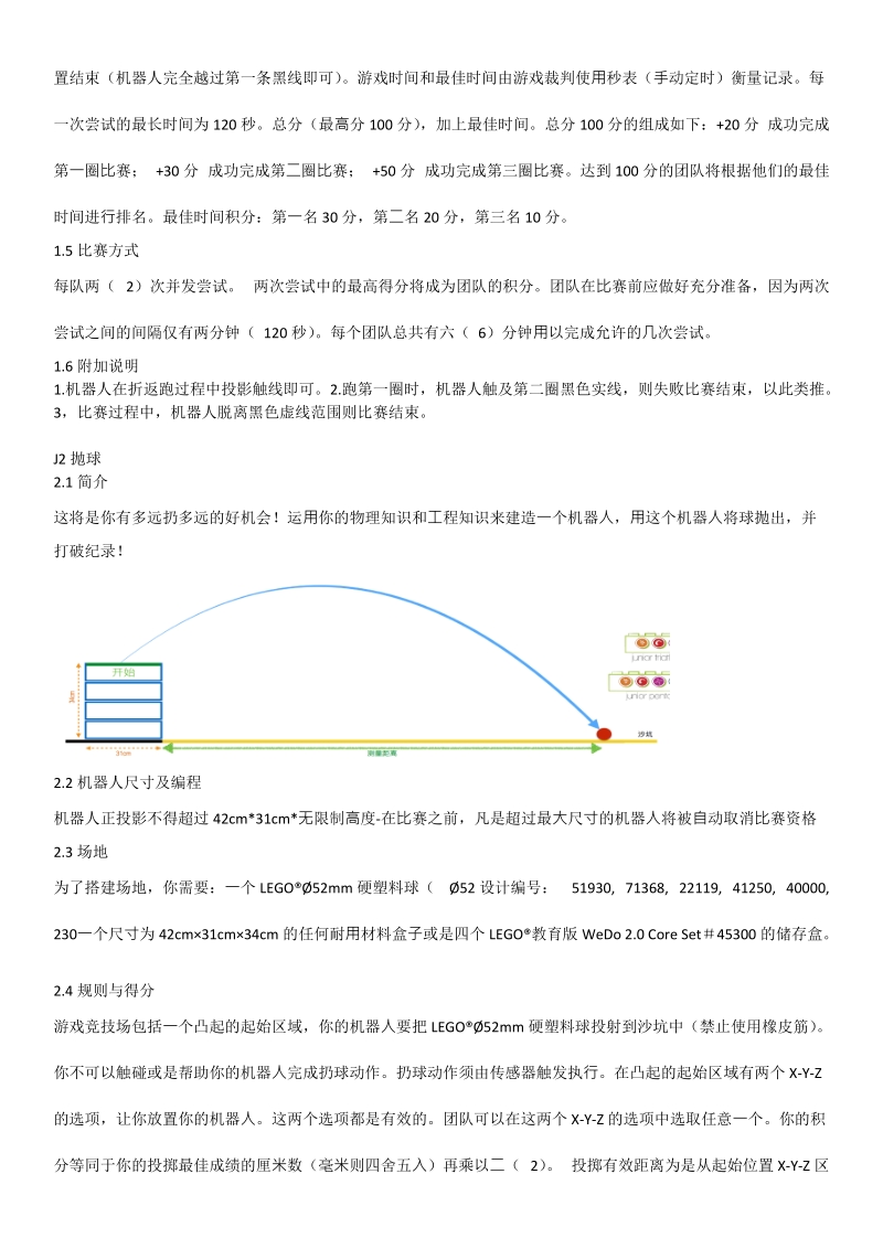 2018年江苏青少年机器人普及赛乐高blastgames竞赛规则.doc_第2页