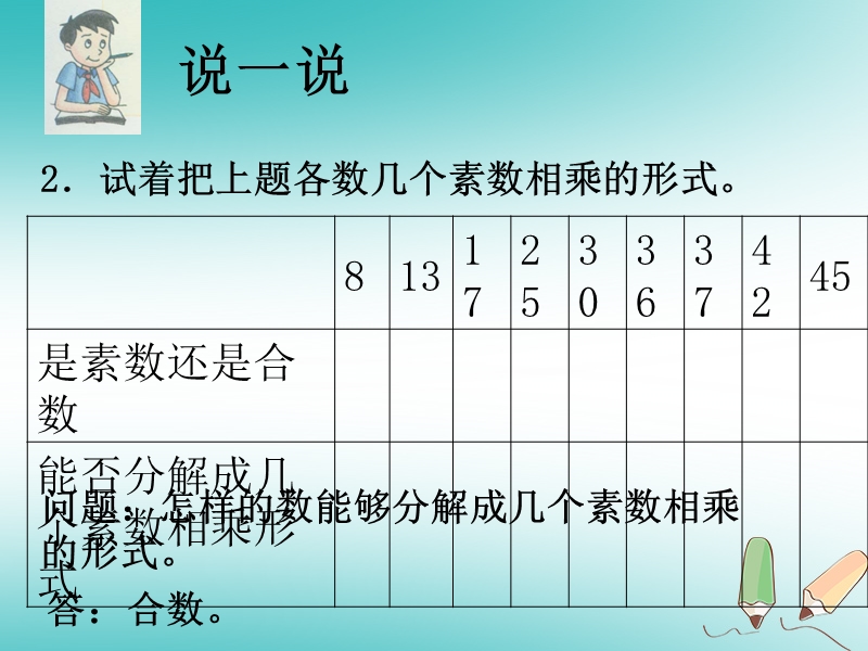 六年级数学上册 第1章 数的整除 1.4 素数、合数与分解素因数(第2部分 素数与合数)课件 鲁教版五四制.ppt_第3页