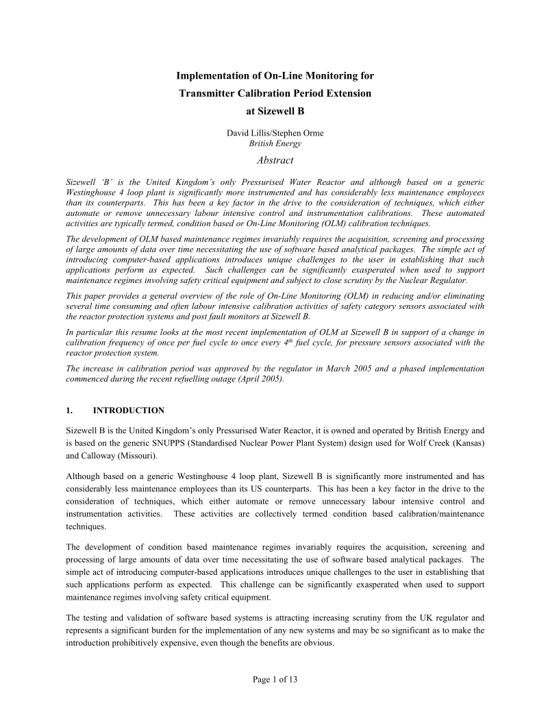 condition based calibrationmaintenance of safety category sensors.doc_第1页