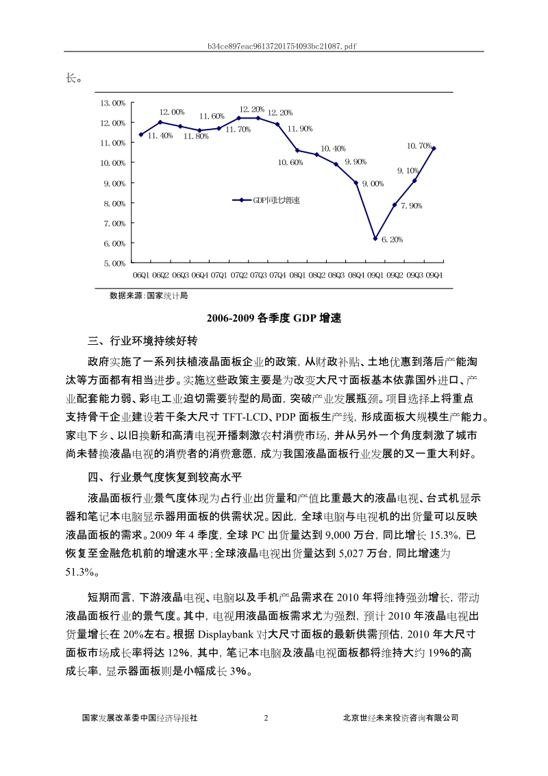 y2010年液晶面板行业风险分析报告.doc_第2页