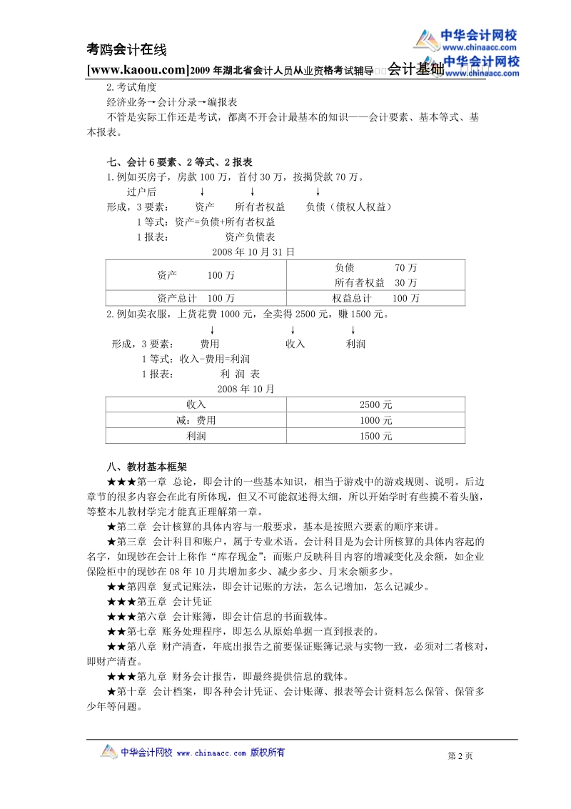 2009会计基础讲义.doc_第2页