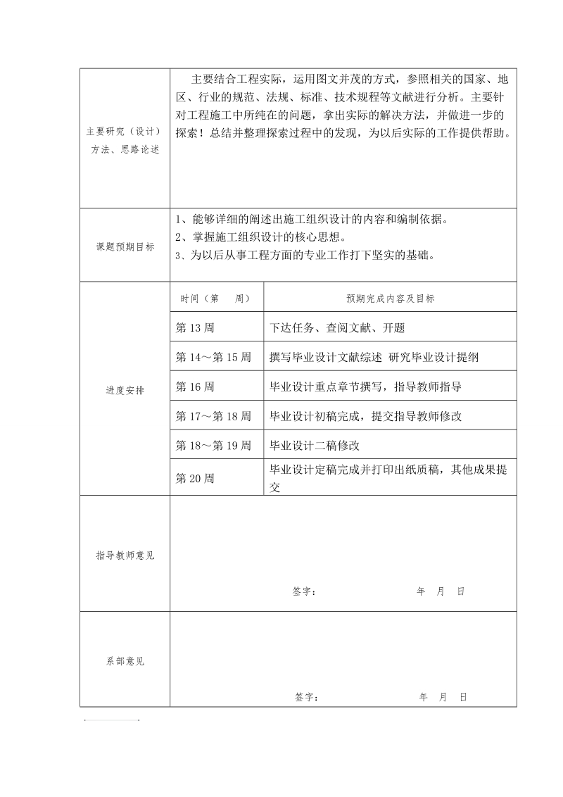 安徽省宁国市富华小区8期组织设计-毕业设计(论文)开题报告 周章伟.doc_第2页