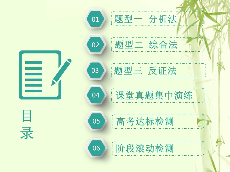 （全国通用版）2019版高考数学一轮复习 第十六单元 算法初步、复数、推理与证明 高考研究课（四）证明3方法 ——综合法、分析法、反证法课件 文.ppt_第3页