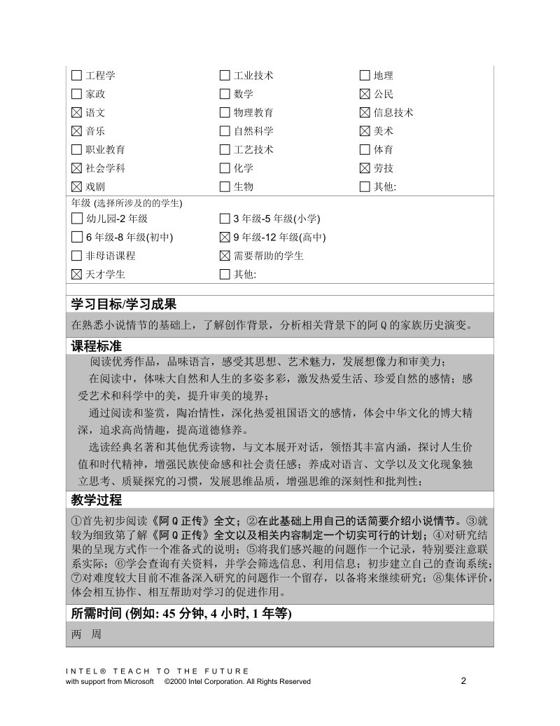 unit plan template.doc_第2页