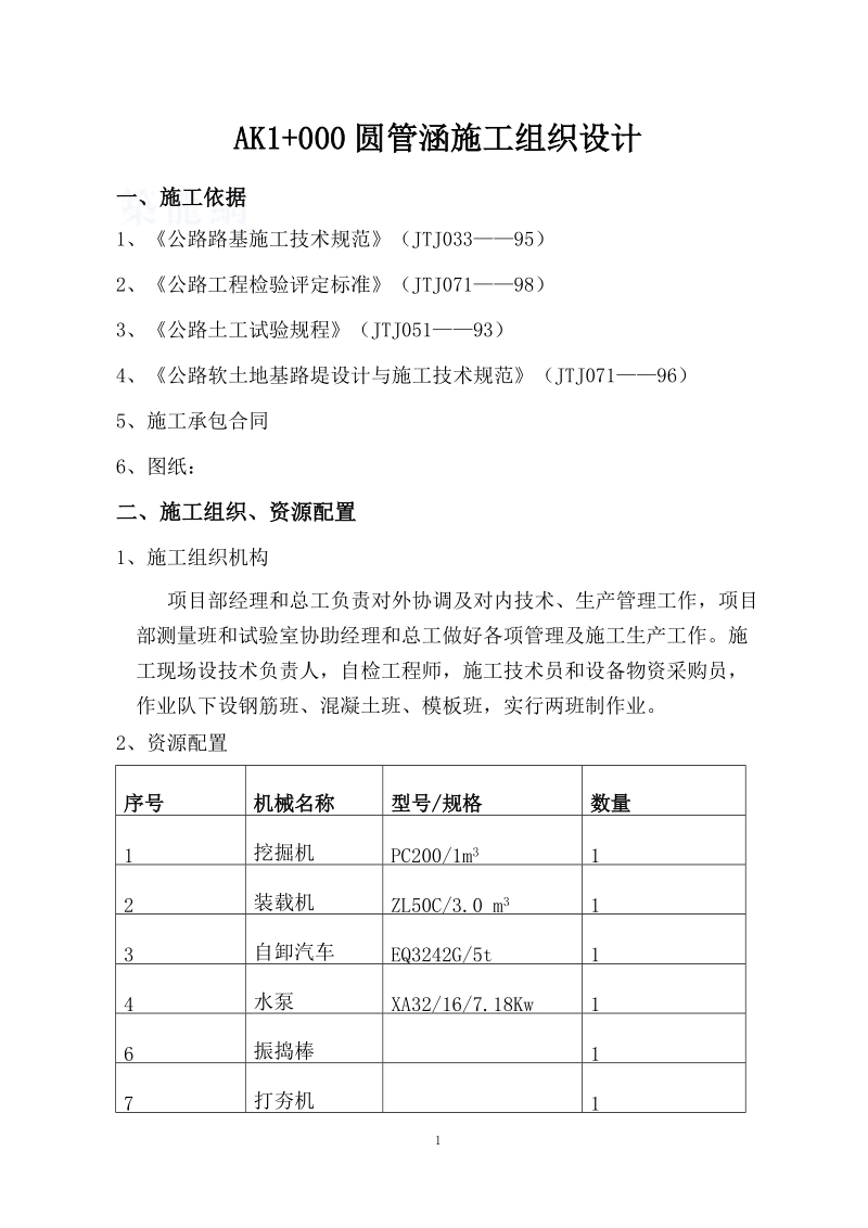 ak5+900圆管涵施工组织设计.doc_第2页