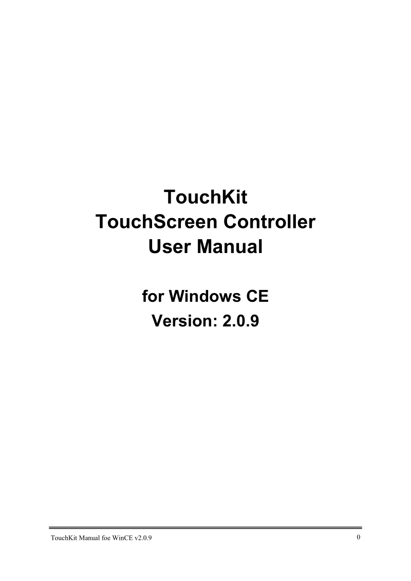 touchkit manual.doc_第1页