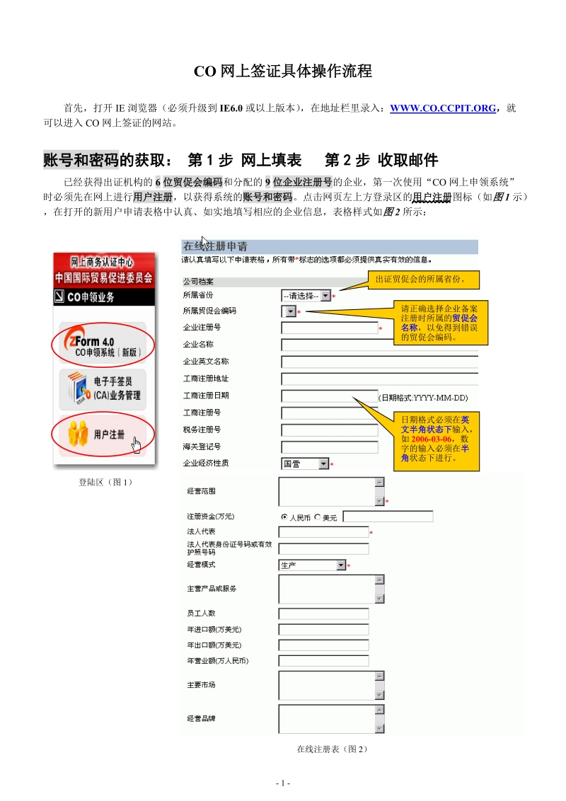 co网上签证具体操作流程.doc_第1页