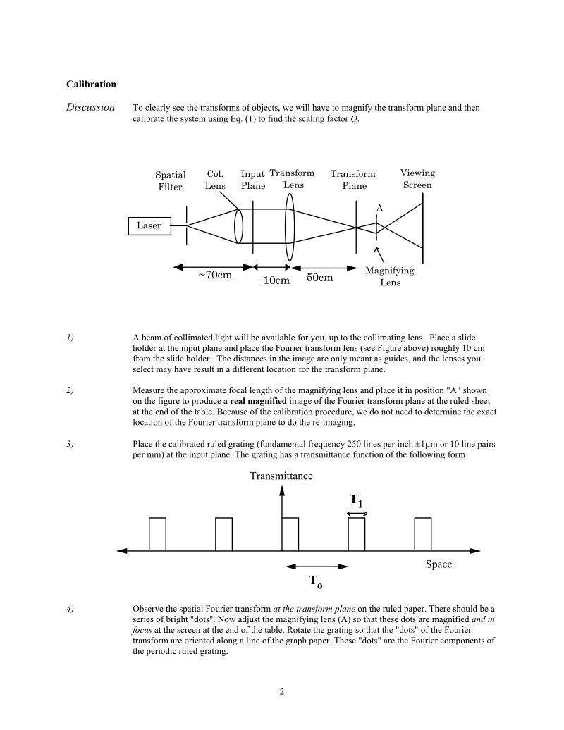 lab 1 - simple diffraction, fourier optics and acousto-optics.doc_第2页