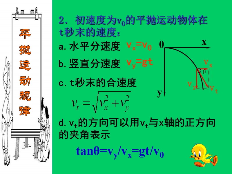 1定义将物体以一定的初速度沿水平方向抛出.ppt_第3页