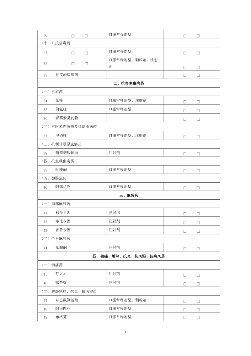 2009年乡镇卫生院基本情况调查表.doc_第3页