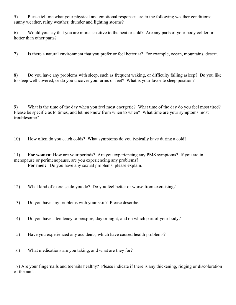 homeopathic questionnaire for the childs case.doc_第2页