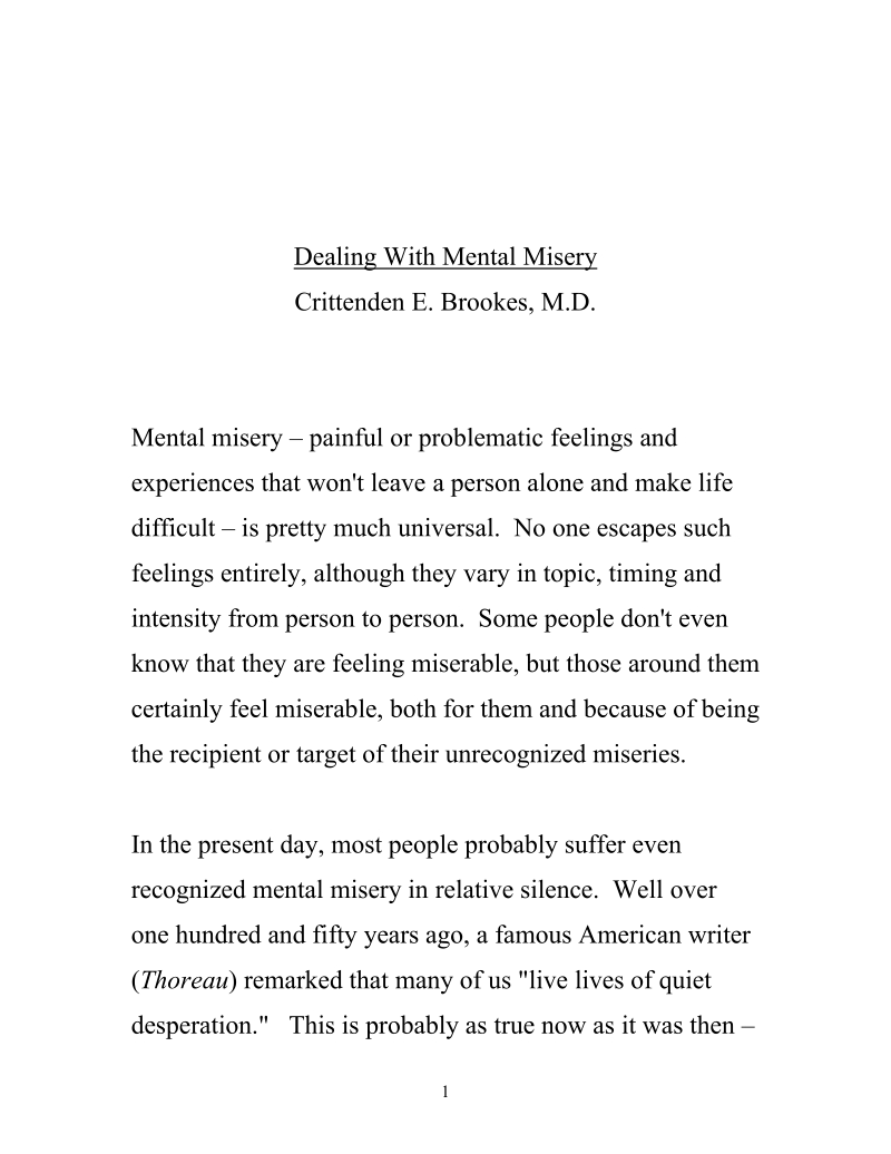 dealing with mental misery.doc_第1页