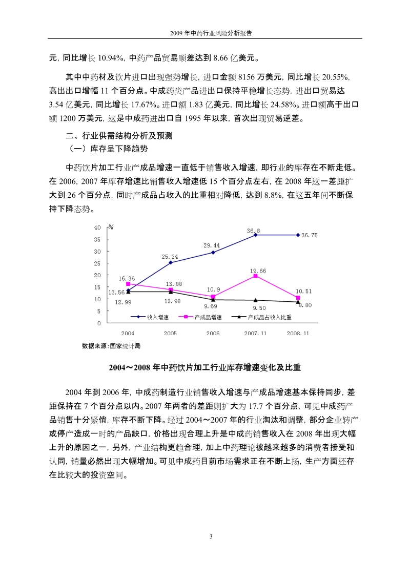 2009年度中药行业风险分析报告.doc_第3页