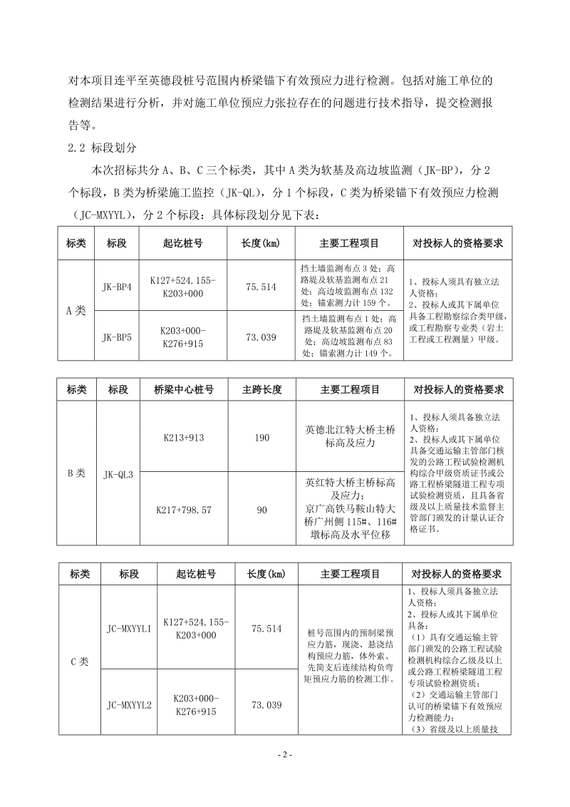 广东省龙川至怀集公路（连平至英德段）软基及高边坡监测、.doc_第2页