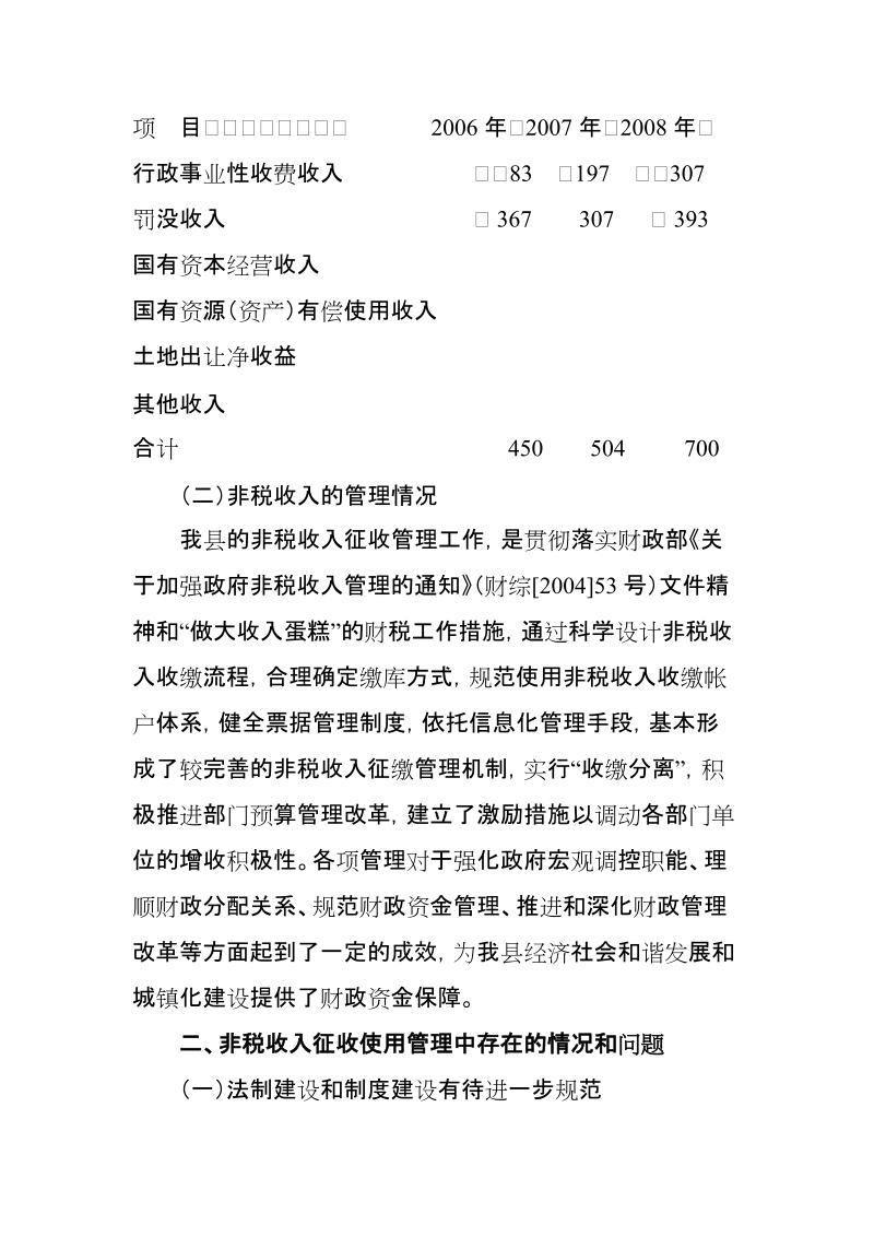 关于加强非税收入管理的调研与思考.doc_第2页