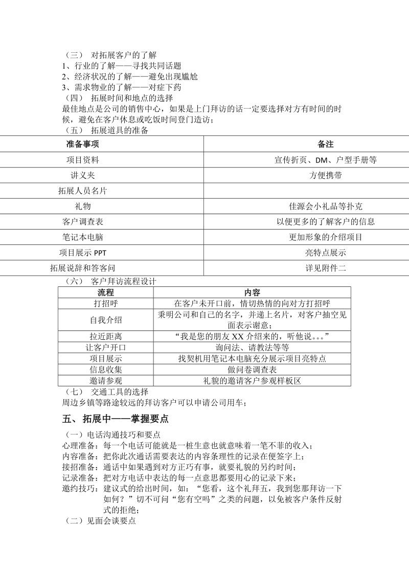 地产客户拓展执行案（详解）.doc_第2页