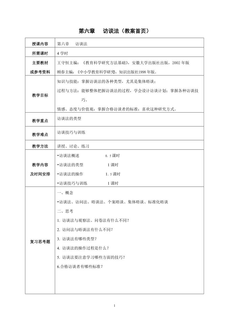 访谈法 - 合肥学院.doc_第1页