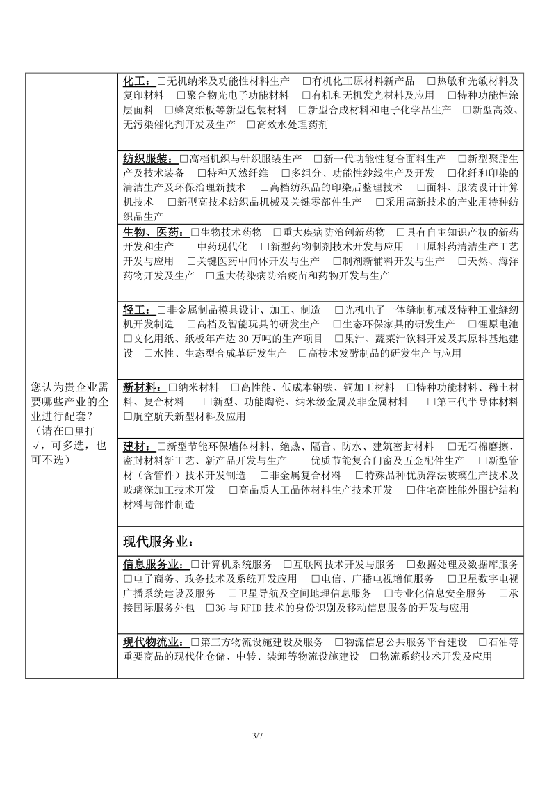 东莞市产业链情况调查表.doc_第3页