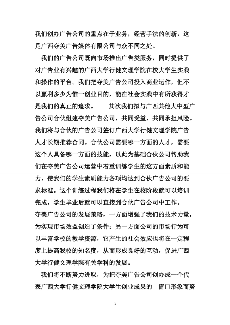 广西夺美广告传媒有限公司战略规划书.doc_第3页