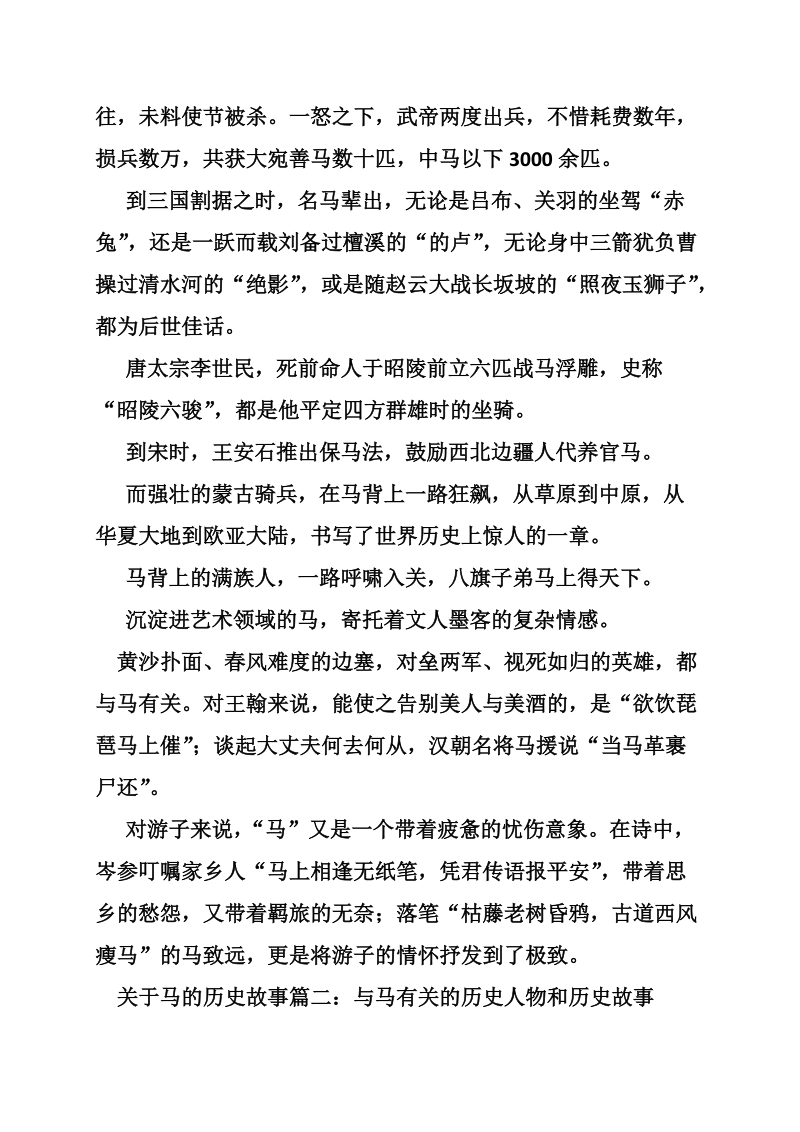 关于马的历史故事.doc_第2页