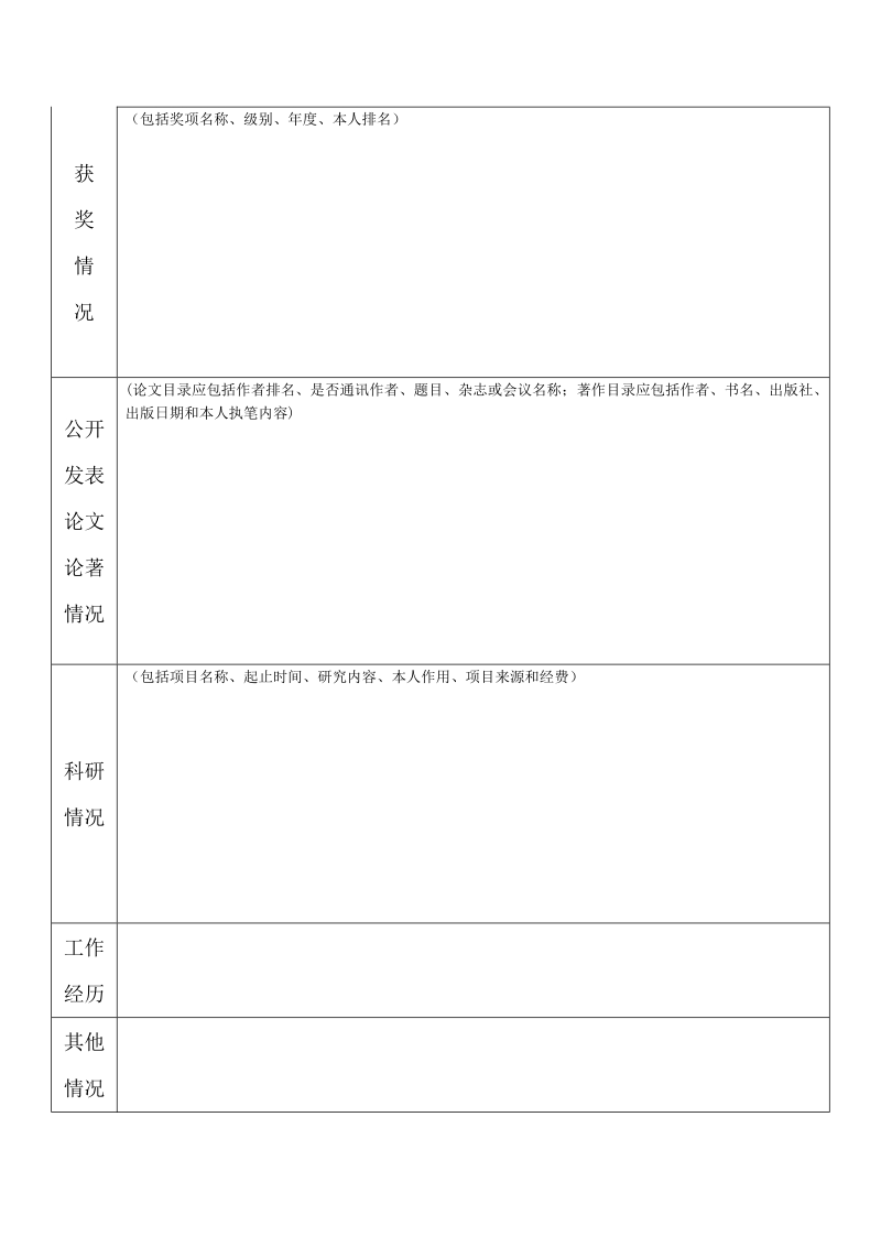 附件4 河北农业大学拟引进人才登记表doc.doc_第2页