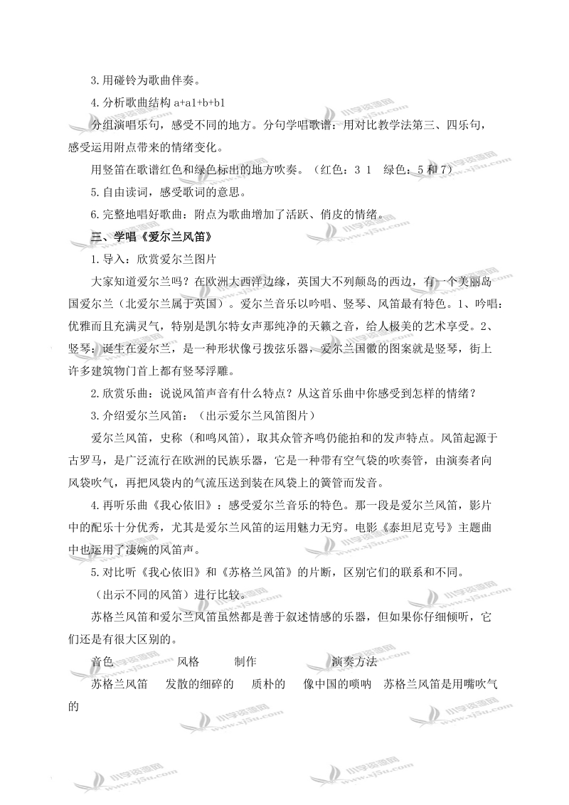 （苏教版）六年级音乐下册教案 滔滔多瑙河 2.doc_第2页