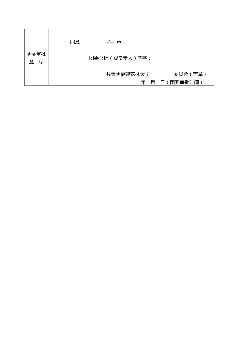 福建农林大学推优对象审核表.doc_第2页