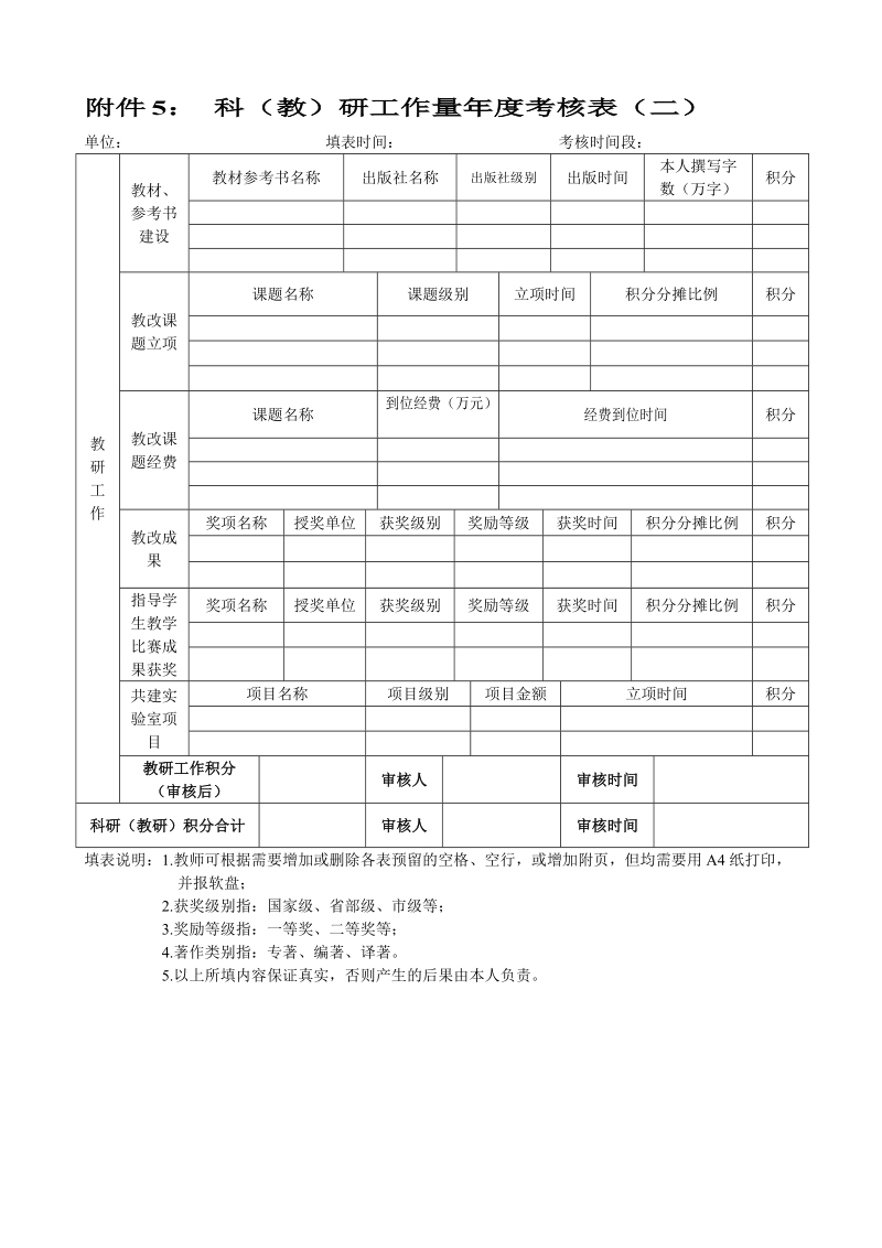 教师业绩量化考核表 考核时间段：.doc_第1页