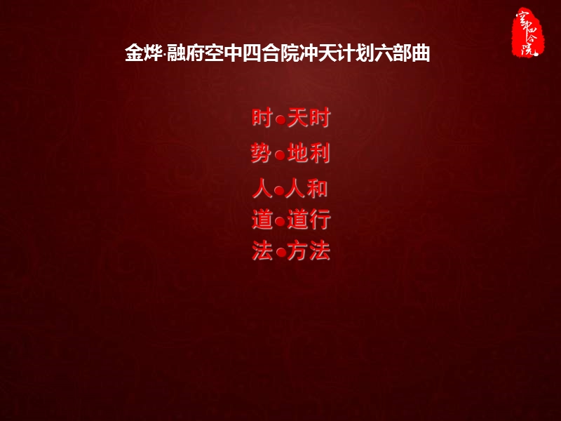 2010 长沙金烨·融府空中四合院推广策略65p.ppt_第3页