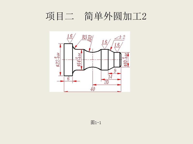 数车项目二简单外圆轴加工2自动编程.ppt_第2页