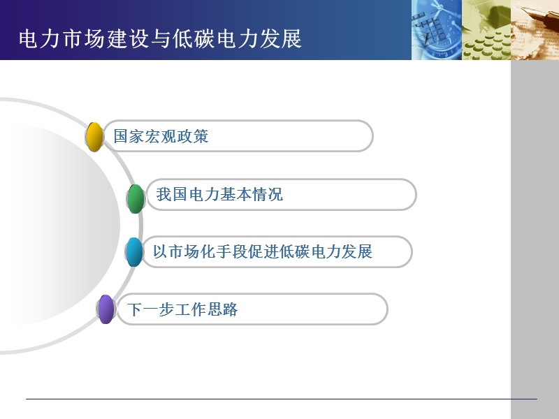 国家电监会市场监管部常建平的电力市场建设与低碳电力发展.ppt_第2页