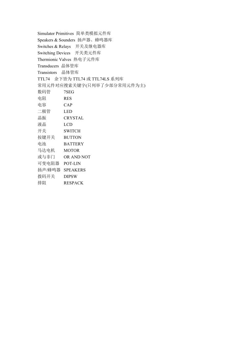 proteus库文件、工具栏、电源地及晶振简介.doc_第3页