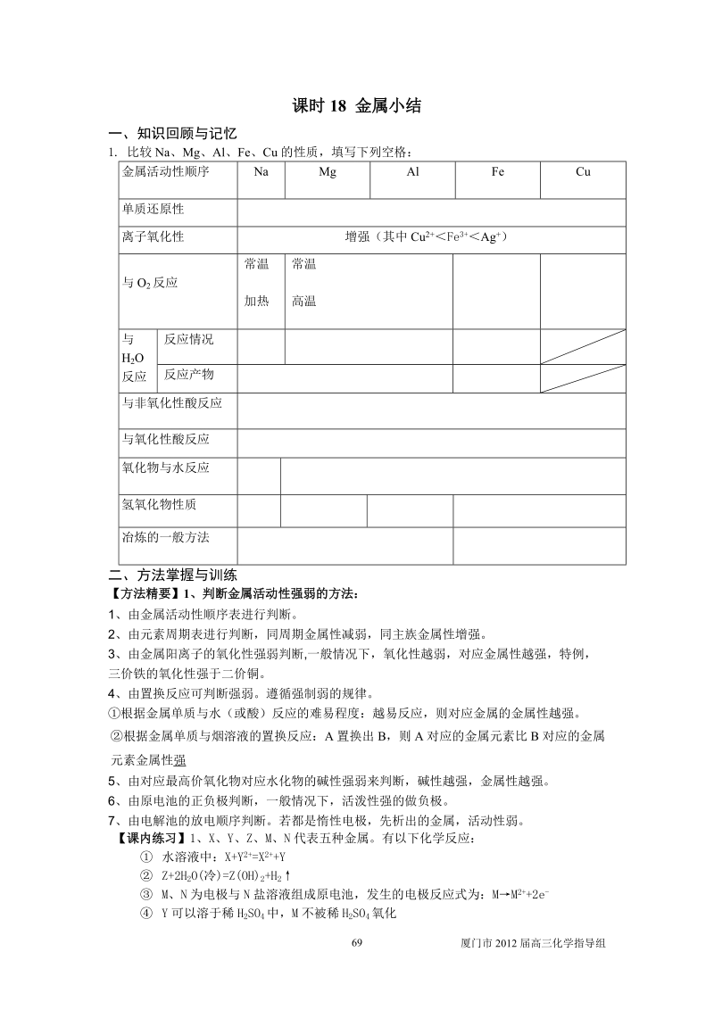 18金属小结导学案.doc_第1页