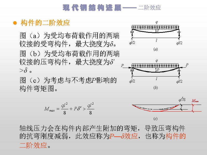 现代钢结构进展——二阶效应和半刚性.ppt_第2页