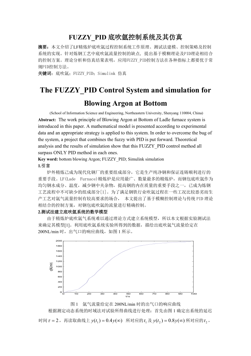 fuzzy_pid底吹氩控制系统及其仿真.doc_第1页