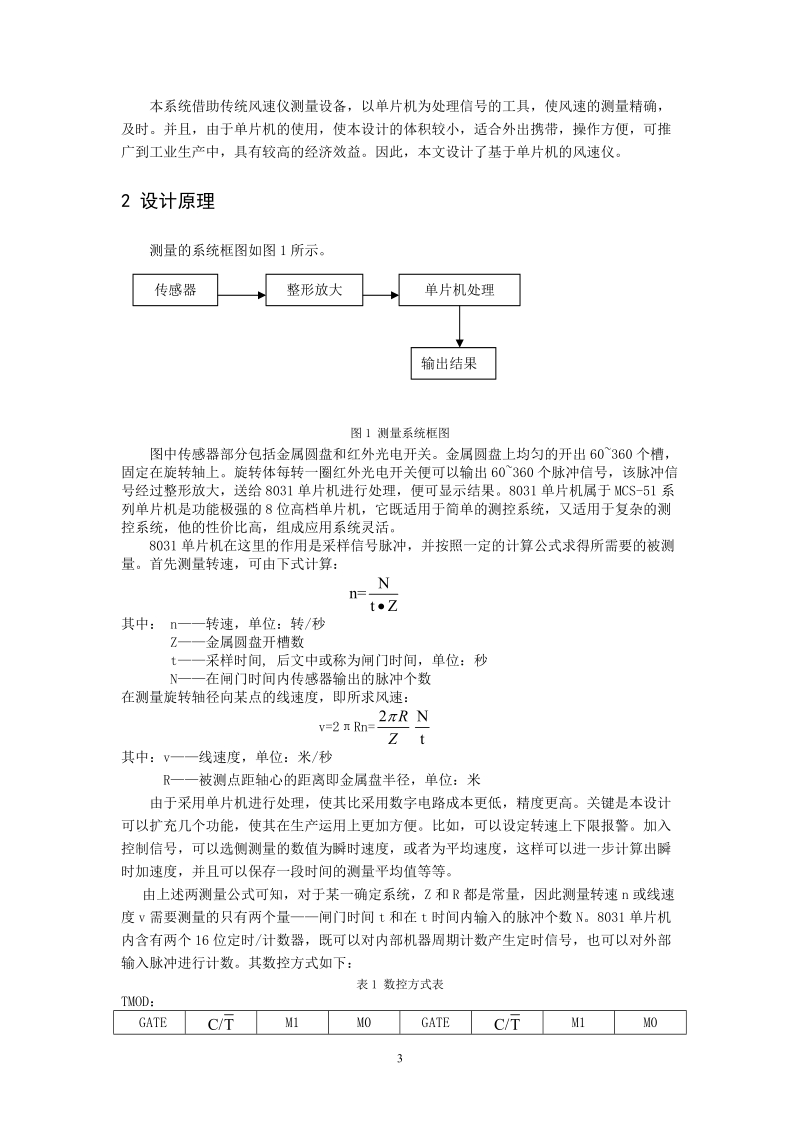 毕业论文(设计)高精度风速仪设计.doc_第3页