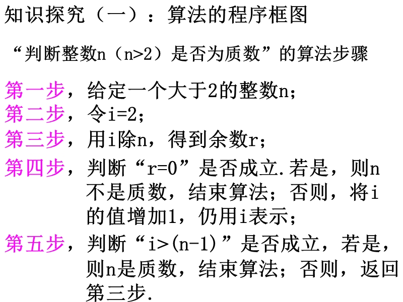 数学：1.1.2《程序框图与算法的基本逻辑结构（一）》课件(新人教版a必修3).ppt_第3页